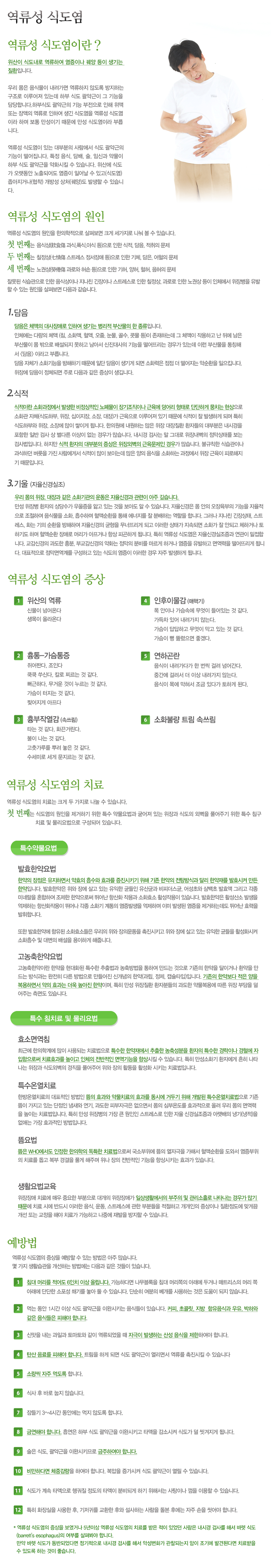 역류성식도염